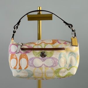 Coach Pastel Signature Shoulder Bag